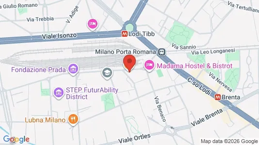 Apartments for rent i Milano Zona 5 - Vigentino, Chiaravalle, Gratosoglio - kort over placeringen