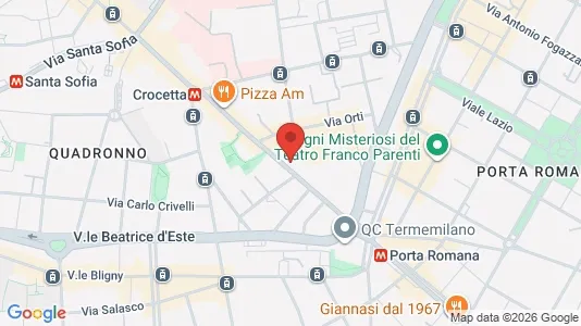 Apartments for rent i Milano Zona 1 - Centro storico - kort over placeringen