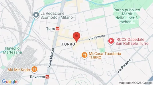 Apartments for rent i Milano Zona 2 - Stazione Centrale, Gorla, Turro, Greco, Crescenzago - kort over placeringen