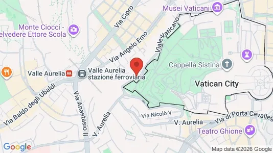 Apartments for rent i Roma Municipio XIV – Monte Mario - kort over placeringen