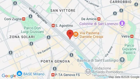 Apartments for rent i Milano Zona 1 - Centro storico - kort over placeringen