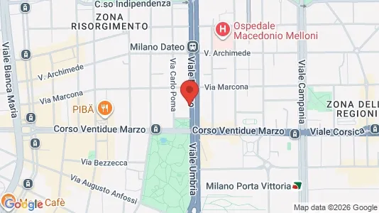Apartments for rent i Milano Zona 1 - Centro storico - kort over placeringen