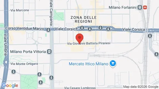 Apartments for rent i Milano Zona 4 - Vittoria, Forlanini - kort over placeringen