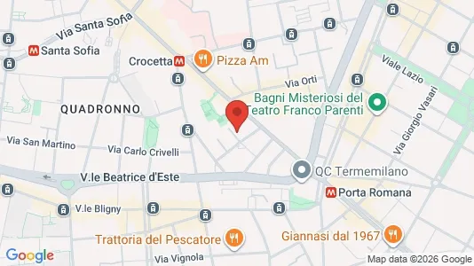 Apartments for rent i Milano Zona 1 - Centro storico - kort over placeringen