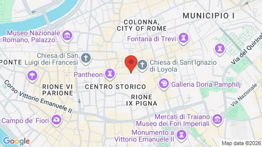 Apartments for rent i Roma Municipio I – Centro Storico - kort over placeringen