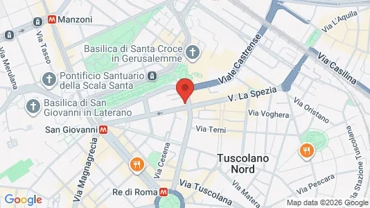 Apartments for rent i Roma Municipio VII – Appio-Latino/Tuscolano/Cinecittà - kort over placeringen