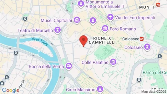 Apartments for rent i Roma Municipio I – Centro Storico - kort over placeringen