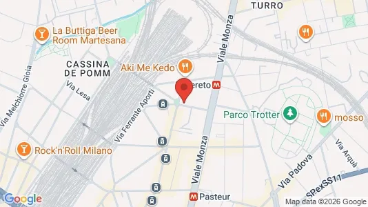 Apartments for rent i Milano Zona 2 - Stazione Centrale, Gorla, Turro, Greco, Crescenzago - kort over placeringen