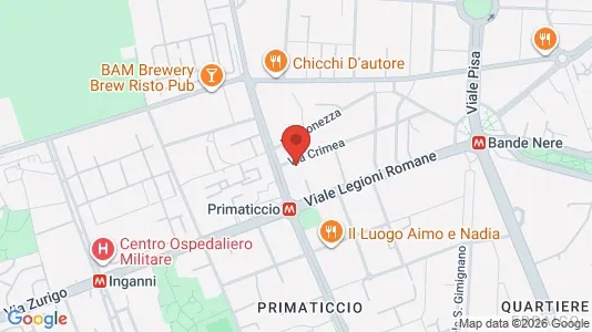 Apartments for rent i Milano Zona 6 - Barona, Lorenteggio - kort over placeringen