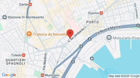 Apartments for rent i Napoli Municipalità 2 - kort over placeringen