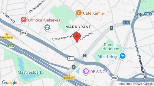 Apartments for rent i Stad Antwerp - kort over placeringen