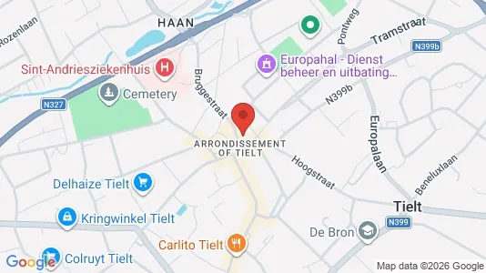 Apartments for rent in Tielt - Photo from Google Street View
