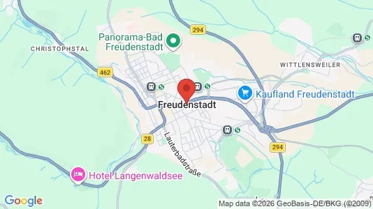 Apartments for rent in Freudenstadt - Photo from Google Street View