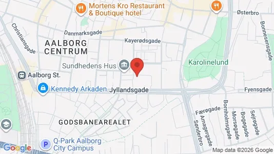 Apartments for rent in Aalborg Center - Photo from Google Street View