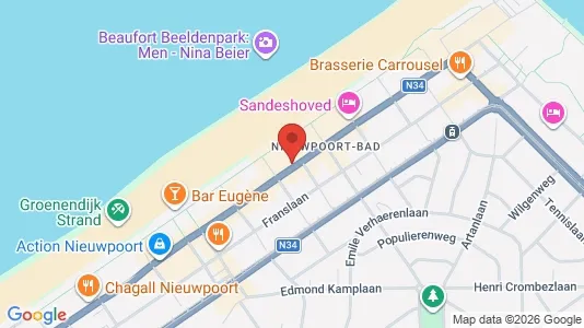 Apartments for rent in Nieuwpoort - Photo from Google Street View