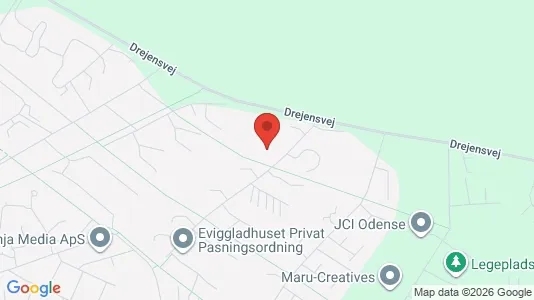 Apartments for rent i Kolding - kort over placeringen