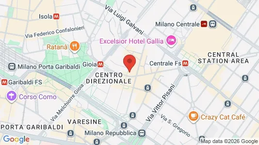 Apartments for rent i Milano Zona 2 - Stazione Centrale, Gorla, Turro, Greco, Crescenzago - kort over placeringen