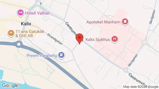 Apartments for rent i Kalix - kort over placeringen