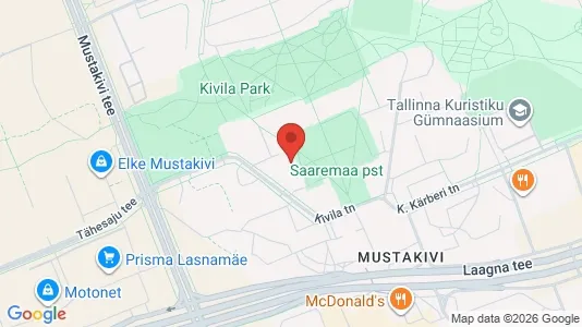 Apartments for rent i Tallinn Kesklinna - kort over placeringen
