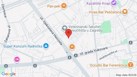 Apartments for rent i Sljeme (Medvednica-Tomislavac) - kort over placeringen