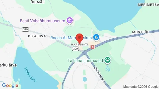 Houses for rent i Tallinn Haabersti - kort over placeringen