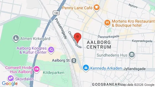 Apartments for rent in Aalborg Center - Photo from Google Street View
