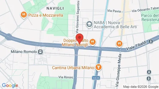 Rooms for rent i Milano Zona 6 - Barona, Lorenteggio - kort over placeringen