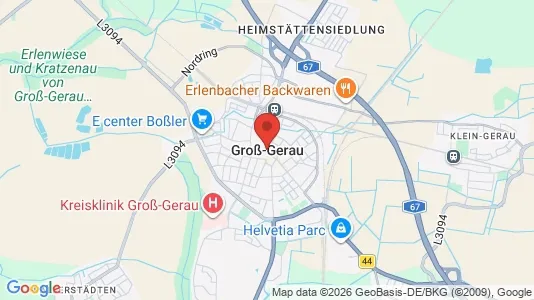 Apartments for rent in Groß-Gerau - Photo from Google Street View