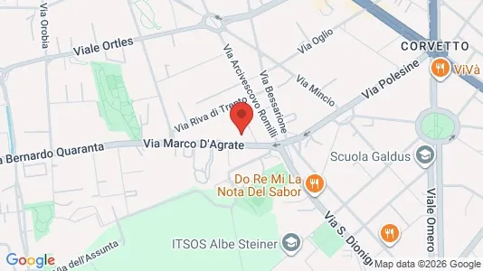 Rooms for rent i Milano Zona 5 - Vigentino, Chiaravalle, Gratosoglio - kort over placeringen