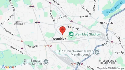 Rooms for rent in Wembley - Middlesex - Photo from Google Street View
