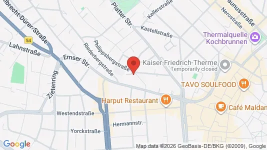 Apartments for rent in Wiesbaden - Photo from Google Street View