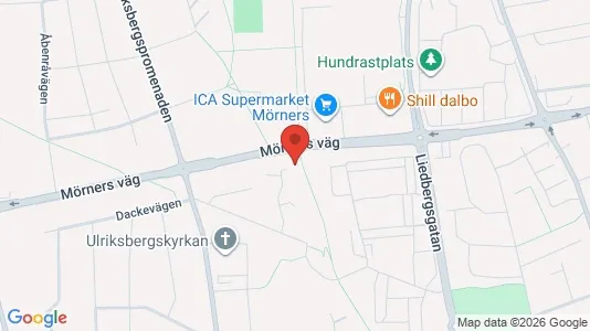 Apartments for rent i Växjö - kort over placeringen