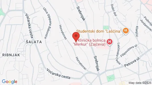 Apartments for rent i Sljeme (Medvednica-Tomislavac) - kort over placeringen