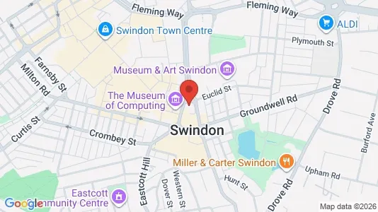 Apartments for rent i Swindon - Wiltshire - kort over placeringen