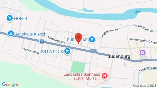Apartments for rent in Judenburg - Photo from Google Street View