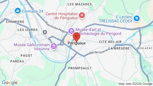 Apartments for rent in Périgueux - Photo from Google Street View