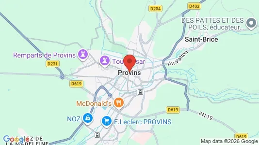 Houses for rent in Provins - Photo from Google Street View