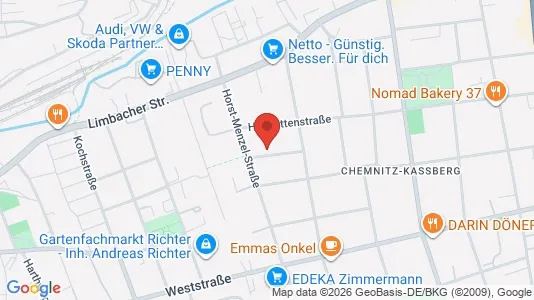 Apartments for rent in Chemnitz - Photo from Google Street View