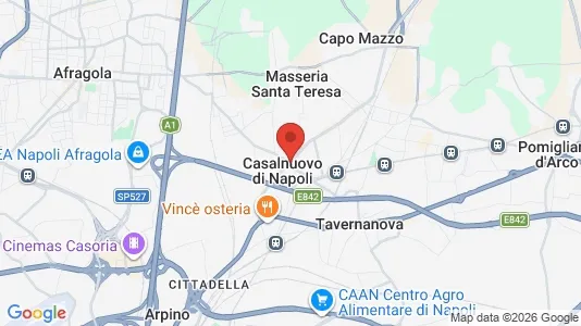 Apartments for rent i Casalnuovo di Napoli - kort over placeringen