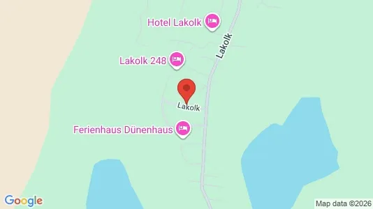 Apartments for rent i Rømø - kort over placeringen