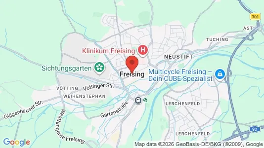 Apartments for rent in Freising - Photo from Google Street View