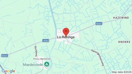 Houses for rent in Lo-Reninge - Photo from Google Street View