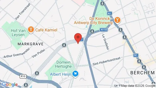 Apartments for rent i Stad Antwerp - kort over placeringen