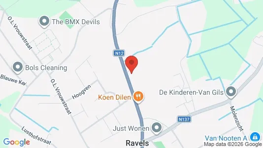 Apartments for rent i Ravels - kort over placeringen