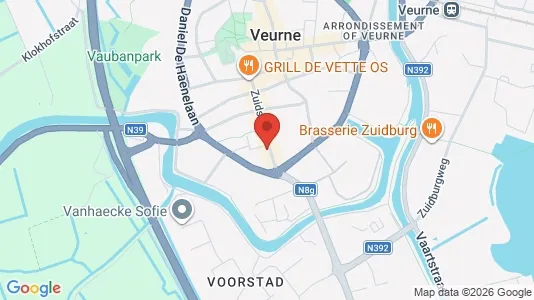 Apartments for rent in Veurne - Photo from Google Street View