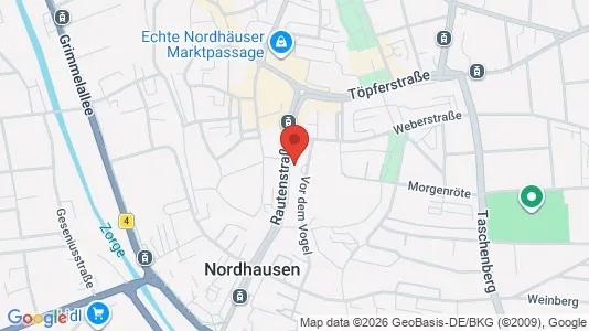 Apartments for rent in Nordhausen - Photo from Google Street View