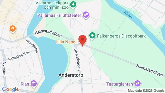 Apartments for rent i Falkenberg - kort over placeringen