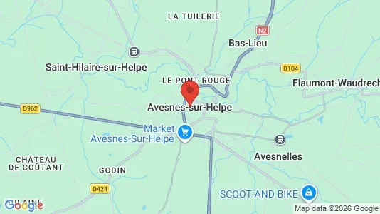 Apartments for rent in Avesnes-sur-Helpe - Photo from Google Street View