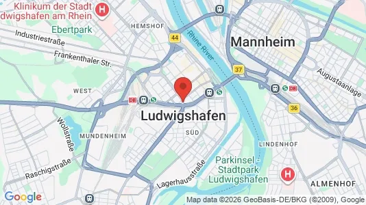 Apartments for rent in Ludwigshafen am Rhein - Photo from Google Street View