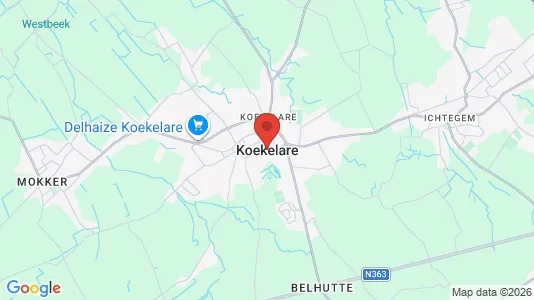 Houses for rent in Koekelare - Photo from Google Street View